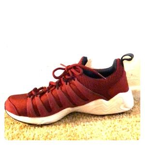 Burgundy Nike Zoom Air Sneakers
